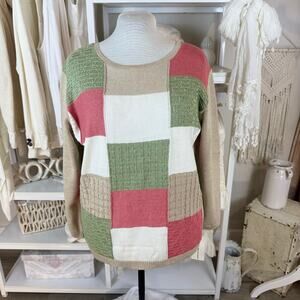 Alfred Dunner plus sz 1X spring winter sweater, classic, feminine, #4076